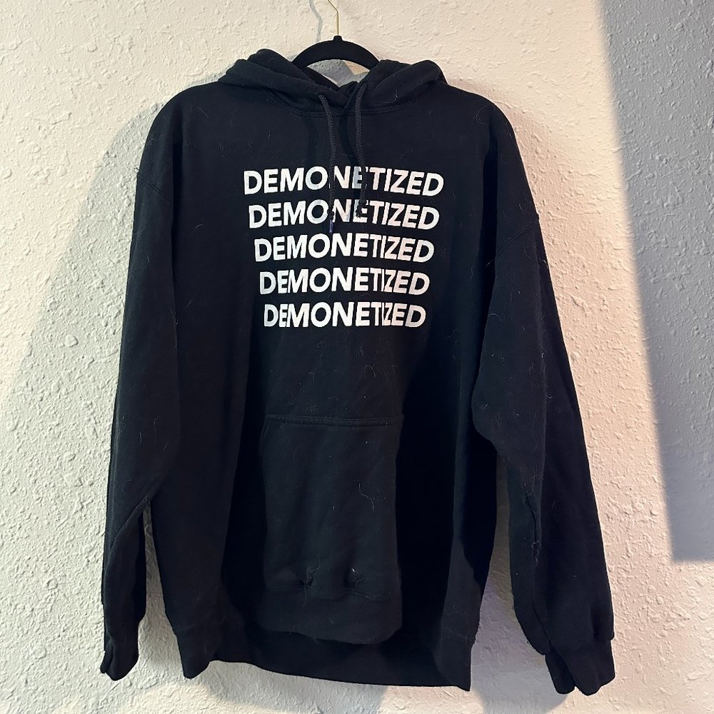 David Dobrik Demonetized Sweatshirt (Large)